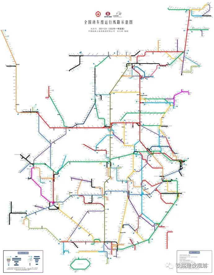 最新全國火車線路圖全景概覽